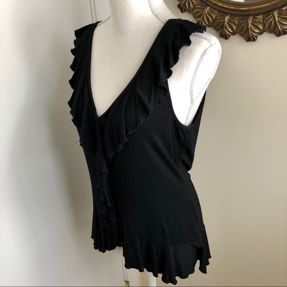 Boston Proper Ruffle Tank Top - Picture 2 of 5